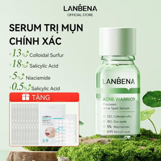Chấm Mụn LANBENA dán mụn Hỗ Trợ Giảm Mụn, Xẹp Mụn Trứng cá/Mụn Mủ/Mụn Nhọt Hiệu Quả  12ml