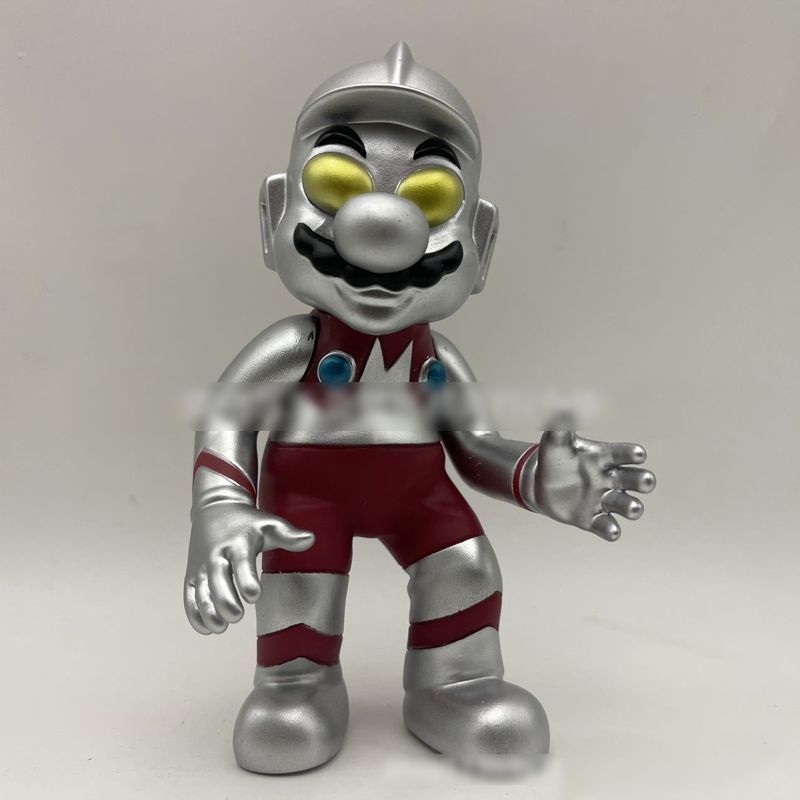 13cm Trò Chơi Super Mario Anime Hình Ultraman Mario Phong Cách Thời Trang PVC Nhân Vật Hành Động Bộ 