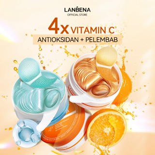 Mặt Nạ Mắt LANBENA 8X Hyaluronic Acid Dưỡng Ẩm Sâu Làm Mờ Nếp Nhăn Và Giảm Khô Vùng Da Quanh Mắt & Bộ serum mặt nạ mắt Mắt  (1 Hộp&20ml)
