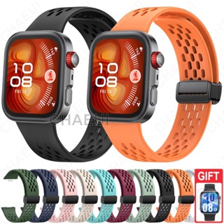 Dây đeo vòng tay bằng silicon Phụ kiện dây đeo đồng hồ thoáng khí cho Huawei Watch Fit 4 3   Fit 4 Pro 