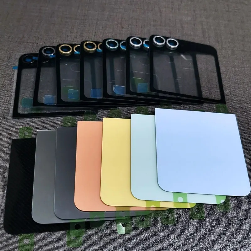 Samsung Galaxy Z Flip 6 Flip6 Mặt Sau Pin Kính Cửa Sau Vỏ Thay Thế Có Ống Kính Máy Ảnh Cho Z Flip6