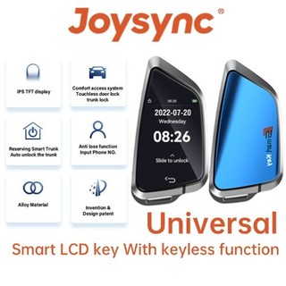 Joysync CF568 Màn Hình Hiển Thị Chìa Khóa Thông Minh Đa Năng Màn Hình LCD - Dành Cho Xe Toyota Honda Nissan - Remote Key Fob Thay Thế Sửa Chữa Một Phần Cắm Và Chạy