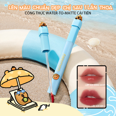 [QUÀ TẶNG] Son môi COLORKEY mờ chống dính màu cốc 1.8g