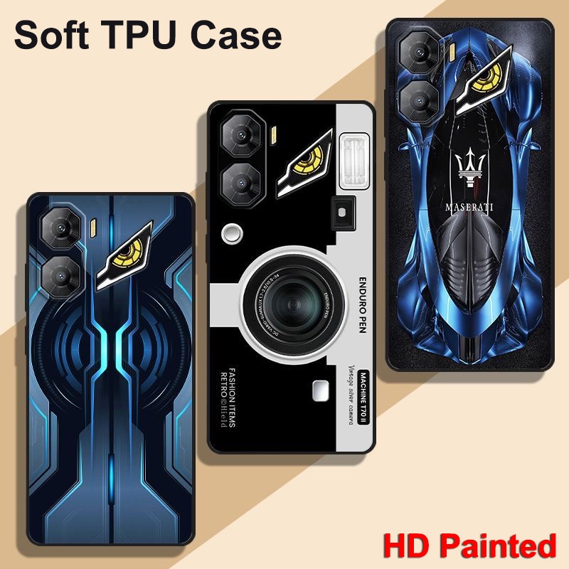 Dành Cho Nubia Neo 3 GT Túi Khí Neo3 GT Silicone Mềm Bảo Vệ Mặt Sau Cho ZTE Nubia Neo 3 5G Coque Neo