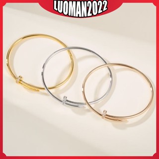 Vòng tay mịn đầu và đuôi đính kim cương được cá nhân hóa