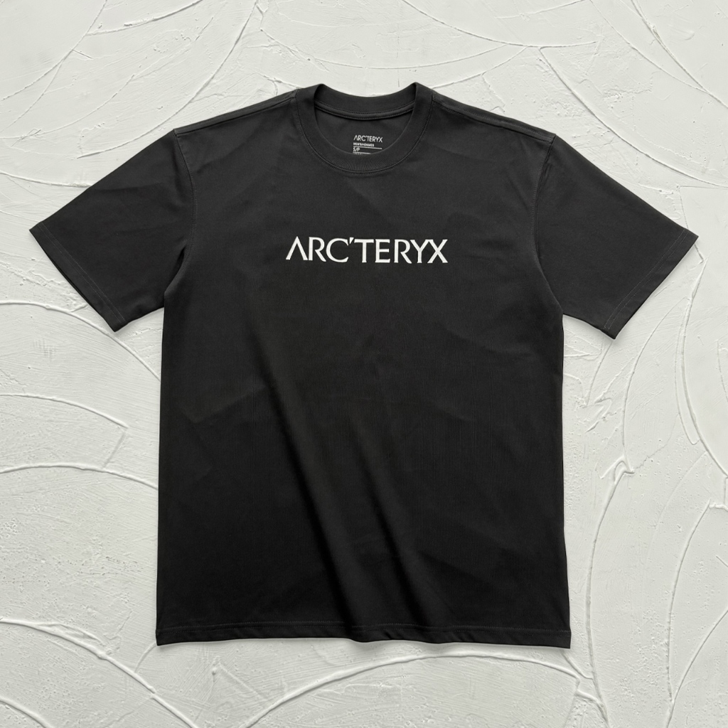 Áo thun ngắn tay đơn giản in hình cotton nguyên chất Arcteryx