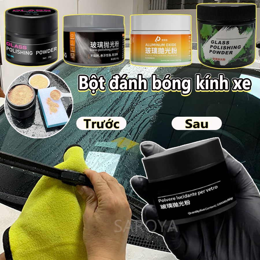 Ô Tô Kính Ba Lan Axit Mưa & Hình Nước Tẩy Cho Ô Tô Cerium Oxide Bột Đánh Bóng Thủy Tinh Hợp Chất