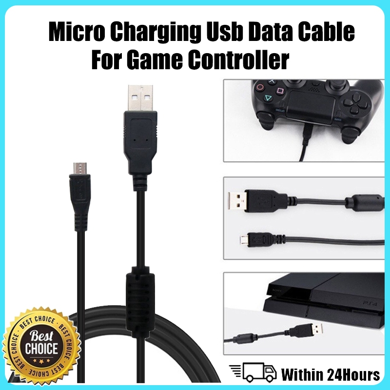 [Grapeage] Cáp dữ liệu sạc Micro USB 2M Dây nguồn máy ảnh cho điện thoại PS4 / XBOX Bộ điều khiển ta