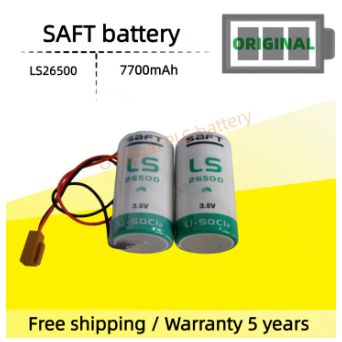 Pin LS26500 ER26500 kiểu Pháp 3.6V Số Đồng hồ đo hơi gas loại 2 C lưu lượng kế PLC pin lithium