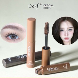 Gel Nhuộm Lông Mày Màu Lì Tự Nhiên Lâu Trôi 24 Giờ Derf