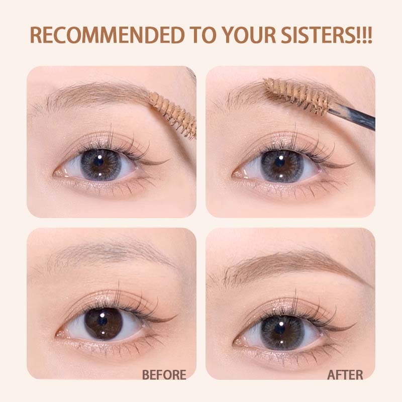 Gel Lông Mày Chống Thấm Nước Sáp Lông Mày Matte Tinted Dye 24 HR Lâu Dài Lông Mày Tự Nhiên Trang Điểm Đáng Yêu Mỹ Phẩm Bàn Chải | BigBuy360 - bigbuy360.vn