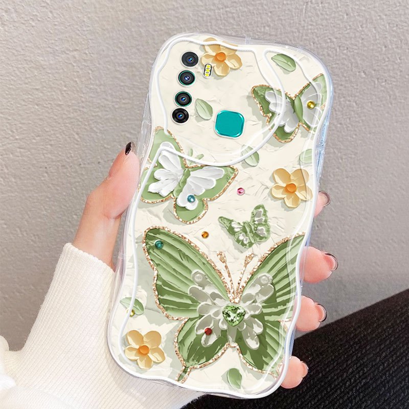 Ốp Điện Thoại YBD Cho Tecno Camon 15 16S Spark 5 Pro infinix Hot 9 Pro Hot 8 Lite Note 7 Lite X650 X