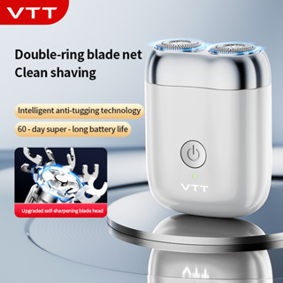 Máy Cạo Râu VTT Đức Điện Nam Chống Nước - Động Cơ Đức, Sạc Từ, Pin Trâu, Mini Quà Tặng Nam Giới