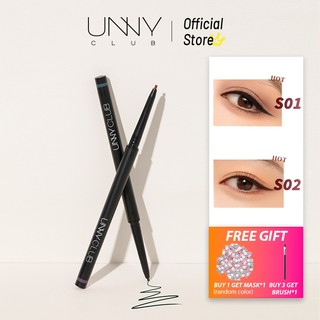 Unny Club cửa hàng chính thức bút kẻ mắt chống thấm nước skinny vừa vặn bút chì mỏng bền 1,5mm