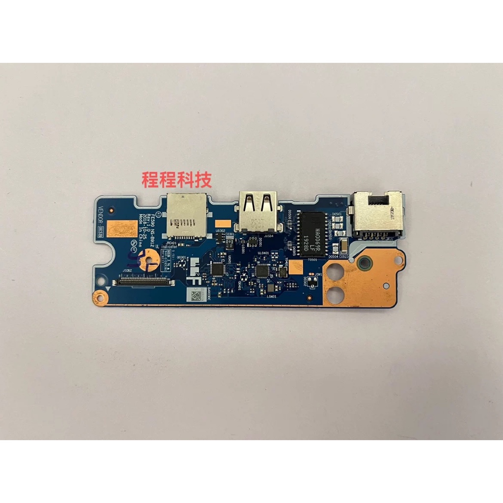 Lenovo Thinkpad E590 E595 Bảng USB Mạng Card Board Cổng Mạng Bảng Công Tắc NS-B912