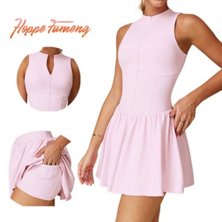   Hoppe Fumeng  Váy thể thao thời trang có đệm đệm cho nữ 