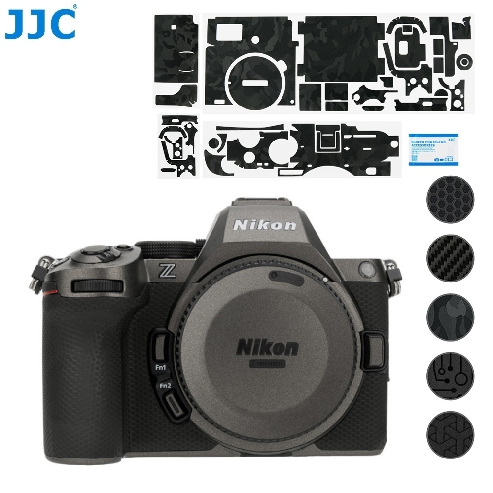 JJC Miếng Dán Chống Trầy 3M Bảo Vệ Cao Cấp Cho Nikon Z5II Z5 II Z5M2 Vỏ Phim Thân Máy Ảnh Chống Trầy