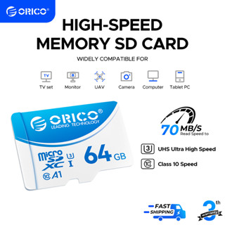 Thẻ Nhớ ORICO TF 64GB Micro SDHC 70MB / s TF Chất Lượng Cao (T3)