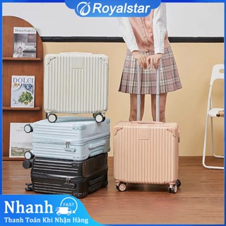 Túi hành lý nhẹ thời trang 18 inch Hành lý Traevl Túi xách tay 360° Hành lý vali bánh xe đa năng