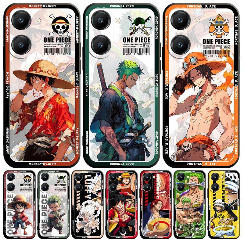 Vỏ cho xiaomi POCO C71 LUFFY Vỏ mềm góc phải One Piece