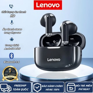 【New Tai Nghe Bluetooth Lenovo EA110 Tai nghe không dây có micrô Âm thanh nổi siêu kép Tai nghe chơi game thể thao Bluetooth
