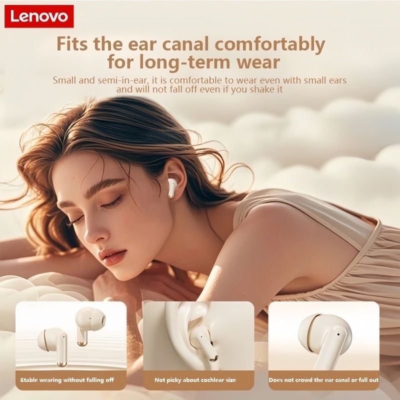 Lenovo EA110 Tai nghe Bluetooth 5.4 Độ trễ thấp Bản dịch hai chiều Biên bản cuộc họp | BigBuy360 - bigbuy360.vn