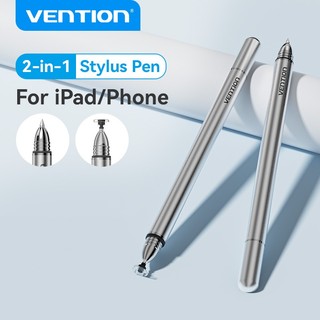 Vention Bút cảm ứng 2 trong 1 Bút cảm ứng cho Apple Android Miếng đệm điện thoại Máy tính bảng Laptop Bút đa năng