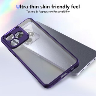 Ốp điện thoại Acrylic Cho OPPO A3X A6 A3 A5i A5X A5 Pro A38 A18 A98 A58 A60 A5S A12 A57 A57S A77 A77S Ốp điện thoại Trong Suốt Bảo Vệ Camera