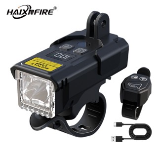  Đèn xe đạp HaixnFire BL08 - 2500 lumens chống nước cảm biến ban đêm điều khiển từ xa phụ tùng xe đạp 