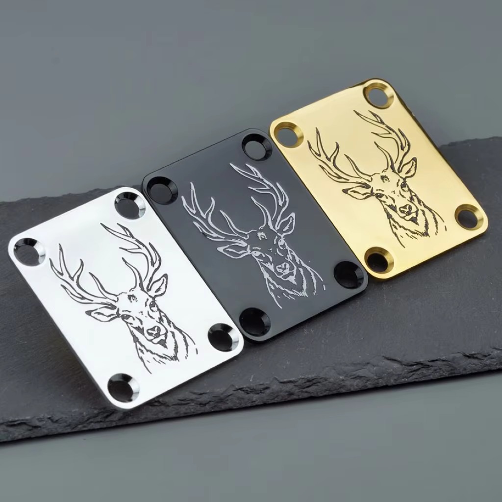 GUYKER 1 Chiếc Đàn Guitar Điện Đĩa Cổ Bass Điện / Đĩa Cổ