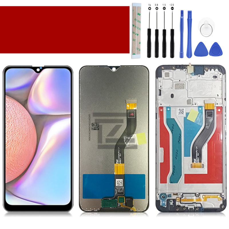 Dành Cho Samsung Galaxy A10S Màn Hình LCD Có Khung Bộ Số Hóa Màn Hình Cảm Ứng Cho Samsung A10S LCD A