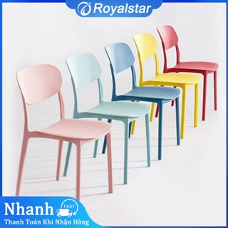 Ghế Bắc Âu Đen & Whit Ghế Nhựa Nhà Ghế Khách Ghế Ăn Nội Thất Ghế Cà Phê Ghế Văn Phòng Tại Nhà