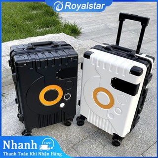 Vali hành lý khung nhôm 20 / 24 Inch Chống trầy xước Bánh xe im lặng đa năng