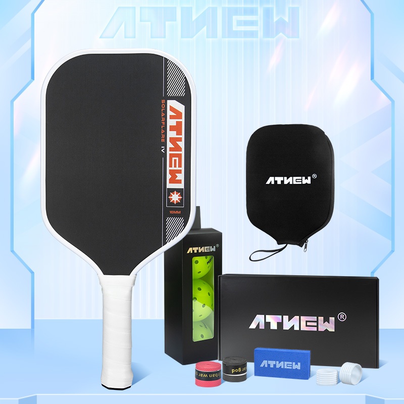 Vợt Pickleball ATNEW GEN4 sợi carbon một mảnh hình nhiệt T700 (16mm) gen4