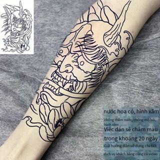 Hình Xăm Dán Tay/Chân 3D Chống Nước Bền Đẹp - Họa Tiết Thời Trang Phong Cách