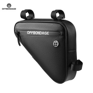 Offbondage Chống Nước Dung Tích Lớn MTB Xe Đạp Đường Bộ Khung Túi PU Tam Giác Túi Thể Thao Ngoài Trời Xe Đạp Phụ Kiện