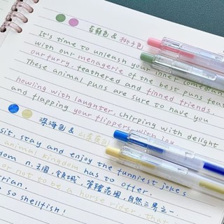 OHAYA | Tianzhuo 24 Màu Bút Báo Chí Màu 0.5 Mm Bút Gel Nhanh Khô Mịn Sổ Tay Ghi Chú Bút Chìa Khóa