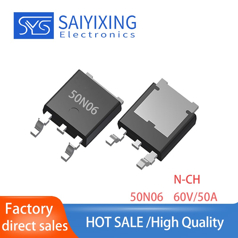 20 CHIẾC Thương Hiệu Mới MOSFET 20N06 30N06 40N06 50N06 60N06 80N06 TO-252 SMD Transistor