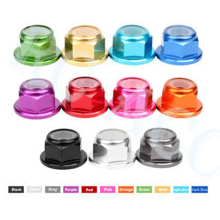 RC M2 M2.5 M3 M4 M5 M6 M8 Hợp kim nhôm & Mặt bích Nylon Đai ốc chống trượt 1 Cái Cho 1 / 8 1 / 10 1 / 12 1 / 16 1 / 24 Traxxas Trx4 Trục SCX10 Yikong MJX RGT HPI Tamiya RC Xe dự phòng Phần