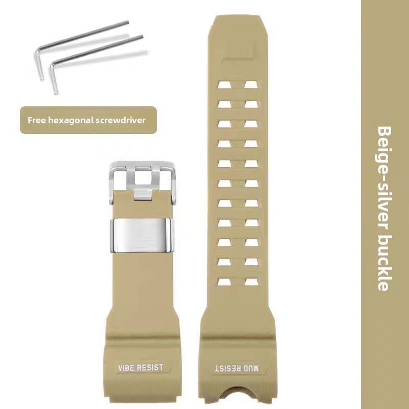 Vành thép nâng cấp Tương thích với Dây đeo đồng hồ Mud King Series GG-1000 / GWG-1000 / GSG-100 Dây 