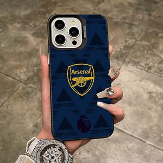 Thích hợp cho vỏ điện thoại Apple 13pro Arsenal iphone14promax European Champion Cup 15 Plus Vỏ bảo vệ nam 12 max Phong cách quạt ống kính trọn gói