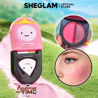 Adventure Time | Kem Blush SHEGLAM Bubbly Duo 2 TRONG 1
