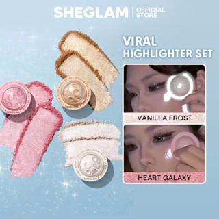 Phấn Bắt Sáng SHEGLAM Lunar Glow Chống Thấm Nước Không Dóng Cục Lâu Dài 5g