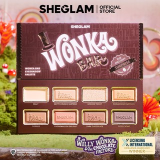  Sheglam | Bảng phấn mắt Willy Wonka Wonka Bar Black Friday Sale Quà tặng Phấn mắt màu nâu 