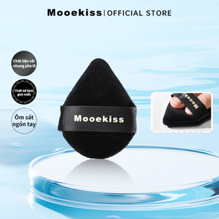 Mooekiss bông trang điểm ngón tay Mềm mại Không hút nền Sử dụng khô ẩm Nhỏ gọn dễ mang theo