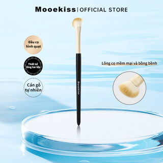 Cọ trang điểm Mooekiss cọ tạo khối Kết hợp tạo khối và highlight Dạng nửa quạt Lông mềmD ễ lấy phấn