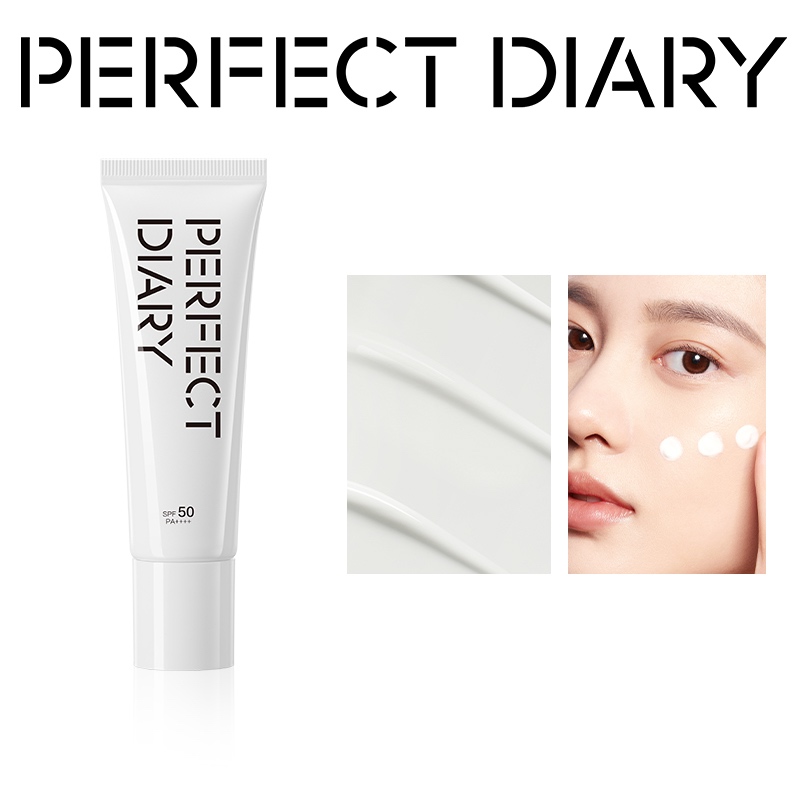  PERFECT DIARY Kem chống nắng hoàn hảo Giải pháp 7 lớp bảo vệ nhẹ nhàng không nhờn dính 50g 
