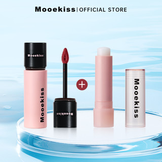 [Combo] Set 2 chiếc Mooekiss Son lì mờ nhung 3g + Son dưỡng môi dưỡng ẩm 3g