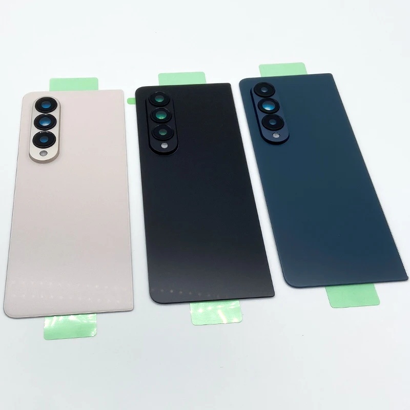 Samsung Z Fold4 5G Z Fold 4 F936B Mặt Sau Kính Thay Thế Vỏ Pin Phía Sau Có Ống Kính Máy Ảnh Cho SM-F