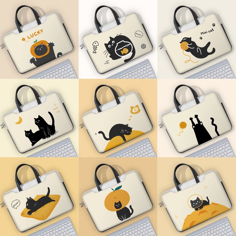 Ốp Laptop Đa Năng Họa Tiết Mèo Nhỏ Dễ Thương Chống Thấm Nước, Chống Bụi, Chống Dầu Thích Hợp Cho HP,